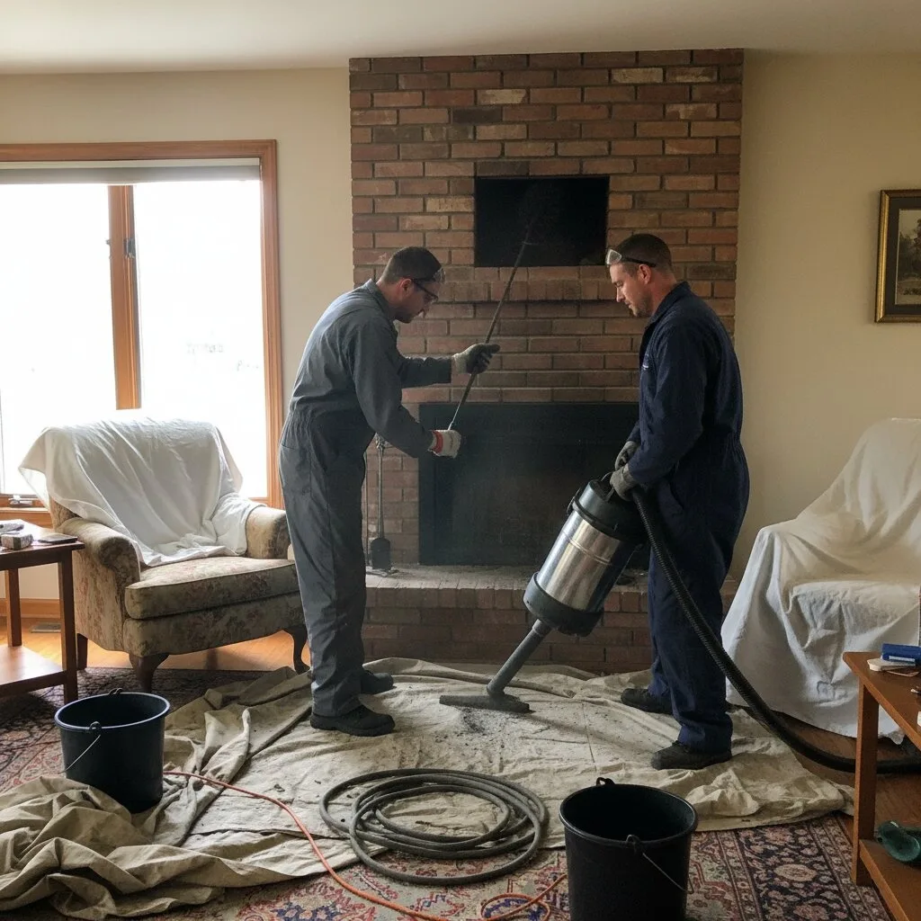 Chimney sweep in Happy Valley, OR